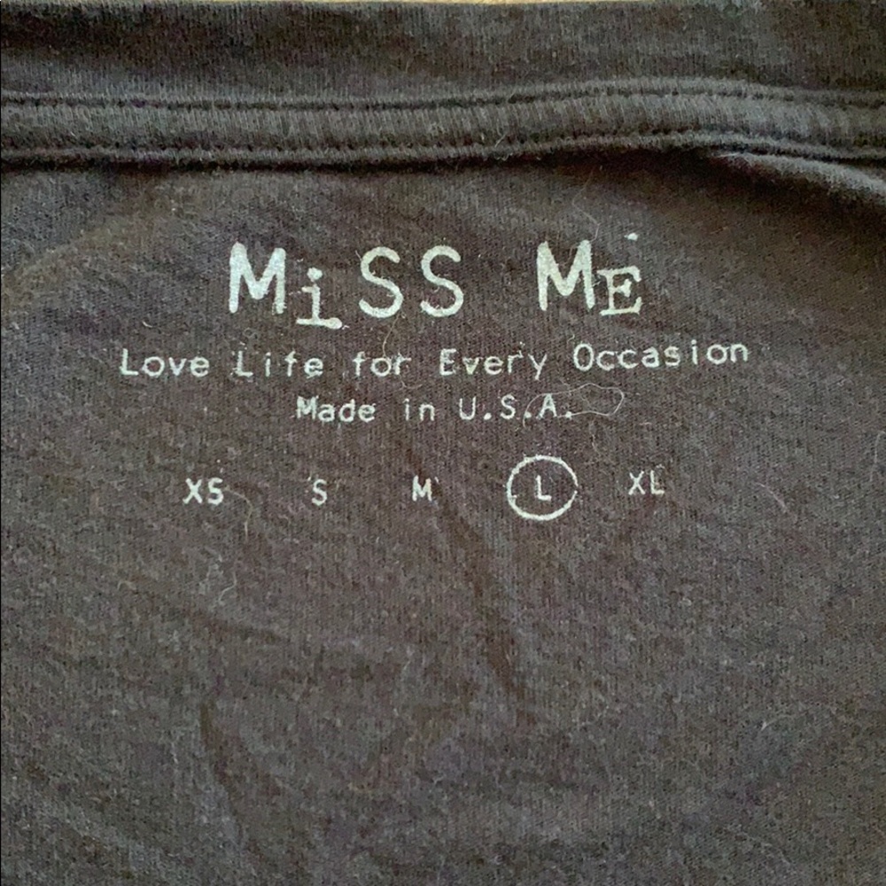 Miss Me Tee Large - Picture 3 of 3